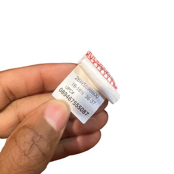 Arrow Long Sleeve Shirt Button Down Collared Button Cuff Red Large - Picture 10 of 12